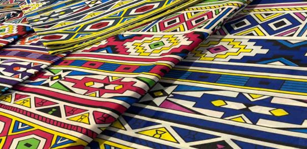 African curtains material